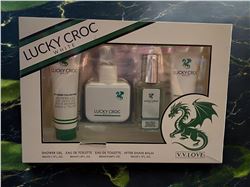 KIT LOCION LUCKY CROC 50ML 4PZ