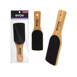 LIMA PARA PIES PEDICURA DE MADERA EVOK