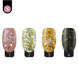 COLECCIONES STUDIO NAIL 4PZA GOLD